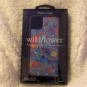 Sweet Pea Paisley wildflower case iphone 11